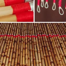 Vara de Pesca Bambu Encaixe de Duas Partes Ponta Grossa 2,00 mts Nº1