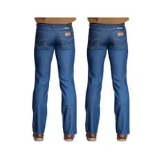 KIT COM 2 CALÇAS JEANS MASCULINA BASICA TRABALHO SERVIÇO LYCRA ESTILO BASIC