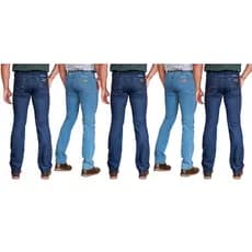 Kit com 5 Calças Jeans Masculina Country Marca Estilo Country Original