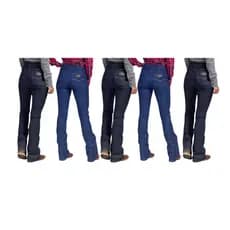 Kit com 5 Calças Feminina Country Flare Lycra Ref: 1228