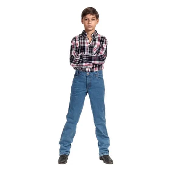 Calça Jeans Country Infantil Marca Estilo Country Ref: 1014