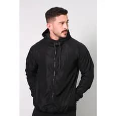 Corta Vento Masculino Jaqueta com Capuz Forrado