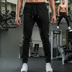 Calça Esportiva Masculina Suplex 20% Elastano Corrida Treino