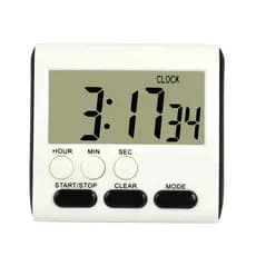Timer Digital De Cozinha Temporizador Contagem Regressiva 24 Horas