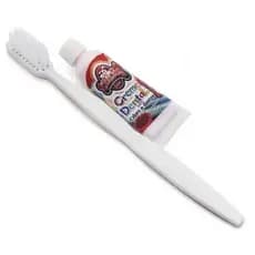 Kit Escova Para Pets Escova Dental + Creme Dental Morango CatDog