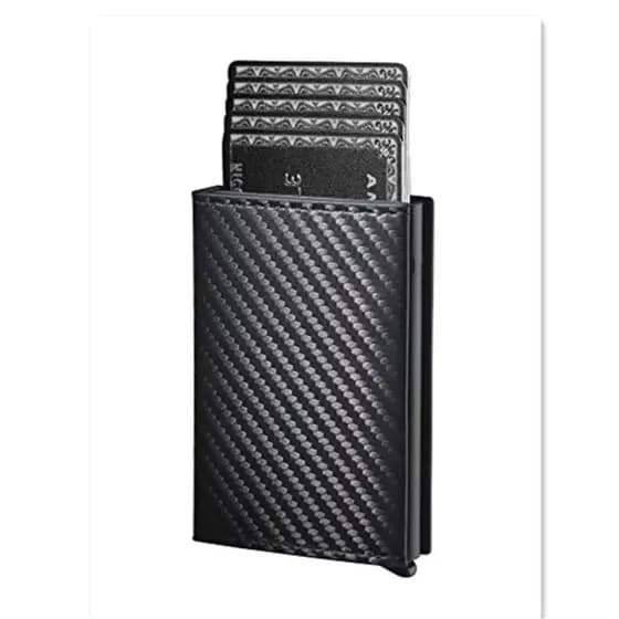 Carteira Antifurto Slim Porta Cartões