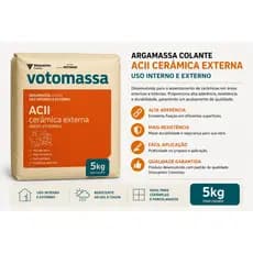 Argamassa Ac2 Externa e Interna 5 KG VOTORAM