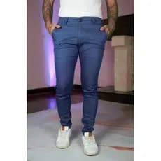 Calça Sport Fino Masculina Com Textura Social