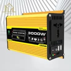 Inversor DC 12V Para AC 110/220V Conversor De Potência 3000W Transformador De Tensão Carros [Dailylucky.br-DLY]