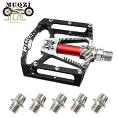50pcs Pedal De Mountain Road Bike Anti-Skid Screw Set C/Chave De Deslocamento [Dailylucky.br-DLY]
