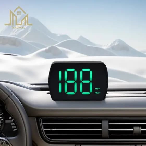 Plug & Play GPS Velocímetro Pára-Brisa Projeção HUD Para Todos Os Carros [Dailylucky.br-DLY]