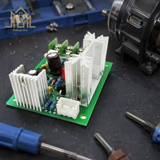 Controlador De Velocidade Do Motor CCM6N DC PWM Com Fusível 5A Controle Regulador De Corrente Unidade Elétrica Moter [Da