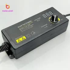 Velocidade Ajustável Do Adaptador De Fonte De Alimentação Digital 3-36V 60W ​ Controlador Ue