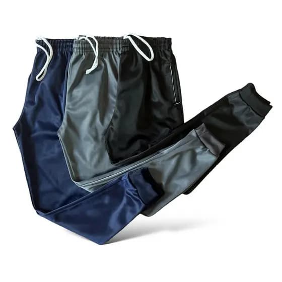 Calça Infantil Juvenil Jogger Menino FLANELADA E Reforçada lisa e com bolso 4 Ao 16