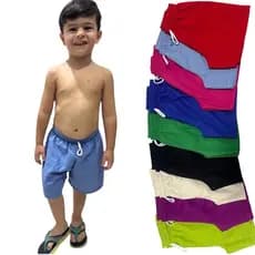 Short de linho infantil  do 2 ao 10. dia A dia