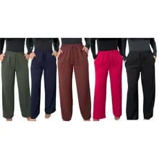 Calça Pantalona Feminino Perfeita Tecido Duna Cores do Inverno.