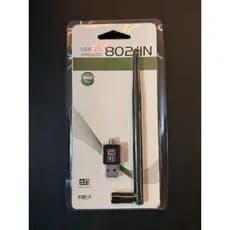 Adaptador Wi-Fi USB 802.11N com antena externa