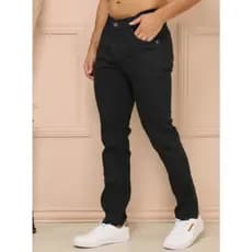 Calça Jeans Masculina Slim Preta com Elastano – Conforto para o Dia a Dia