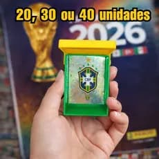 KIT 20/30/40 PORTA FIGURINHAS DA COPA DO MUNDO 2026 ESTOJO GUARDAR FIGURINHAS DO ALBUM COPA COMPACTO