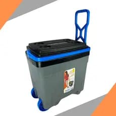 Cooler Caixa Termica 34 Litros com Rodinha Camping Pesca Praia Caixa Térmica 34 litros