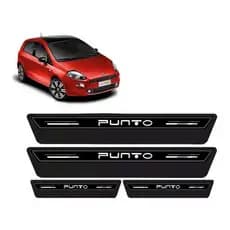 Jogo Soleira Premium Fiat Punto 2007 À 2015 8 Peças