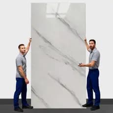 Placa Adesiva Parede Rolo Painel Vinílico Mármore 260X120cm
