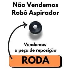 Roda Frontal Dianteira Giratória Robô Aspirador Multilaser Mondial