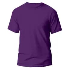 Camisetas Lisas Basicas 100% algodão Varias Cores Manga Curta Gola Redonda