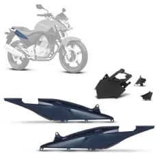Kit Carenagem Pro Tork 2 Peças Cb 300 2010 - 2012 Original Promoção