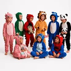 Pijama Kigurumi Infantil Personagens Fantasia
