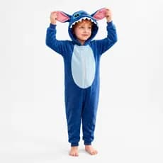 Pijama Kigurumi Infantil Personagens Fantasia Alien Azul