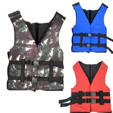 Colete Adulto Salva Vidas Pescador Camuflado 40kg 60kg 80kg 100kg e 120kg