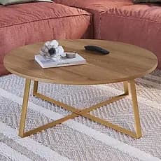 MESA CENTRO HANOVER/DOURADO  27947