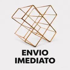Organizador Porta Vinho 6 Garrafas Suporte Adega Metal Dourado Decoração Moderna