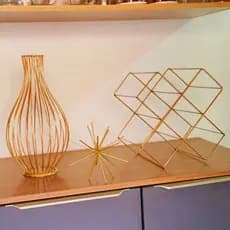Kit Adega X + Ouriço + Gota Garrafa Porta Rolhas Ferro Aramado