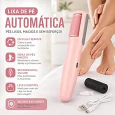 Lixa Elétrica para Pés Remover Calos e Pele Ressecada