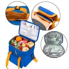Bolsa Térmica para Comidas e Bebidas (Azul)
