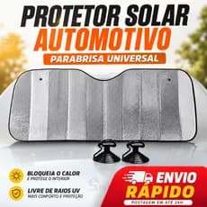 Protetor Solar Automóvel Universal Quebrador Sol Painel Guarda Sol Proteção Solar Uv Para-brisa Carro Painel