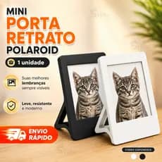 Mini Porta Retratos Polaroid Lembracinha Mini Foto Design Moderno Mesa Escritório Decoração
