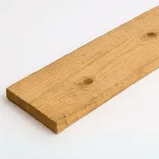 Tábua em Madeira Pinus 100x25cm Prateleira Natural, Estante para Decoração, Marcenaria e Projetos