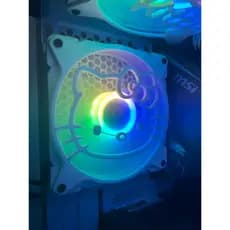 Grade Ventoinha 120mm Hello Kitty Face | Fan Grill Cover Fan PC Gamer | Mod | Impressão 3D