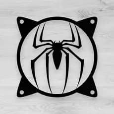 Grade Ventoinha 120mm Aranha Spider Hero | Fan Grill Cover Fan PC Gamer | Mod | Impressão 3D