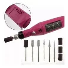 Lixadeira Motor Caneta Bivolts Unha Lixa Elétrica Profissional Bloco Motor Biv JL53