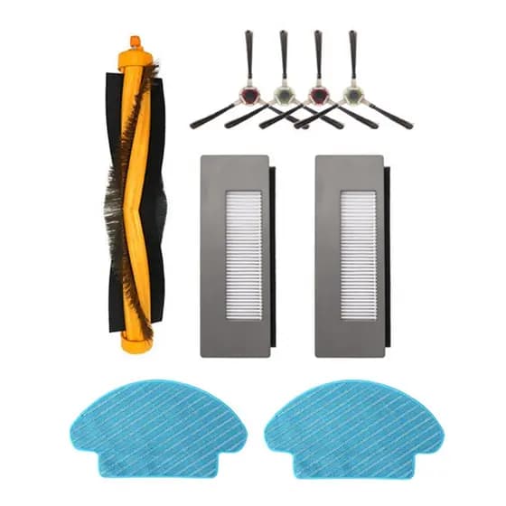 Escova Lateral Principal Filtro Hepa Pano Mop Compatível Para Ecovacs Deebot DM88 Robô Aspirador De Pó Peças