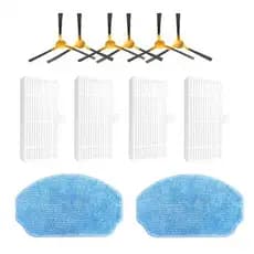Escova Lateral Filtro Hepa Pano Mop Compatível Para Kabum Smart 100 Robô Aspirador De Pó Peças Acessórios