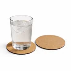 Porta Copos MDF 2 Unidade - Redondo Apoio para Copos taça e Caneca