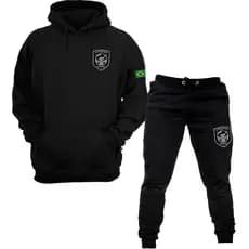 Conjunto moletom Segurança privada blusa de frio + calça lançamento