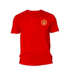 Camiseta masculina e feminina gola redonda malha de algodão Bombeiro lançamento