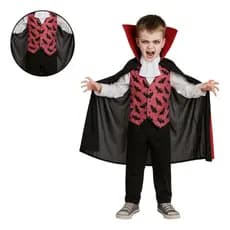 Fantasia menino Infantil vampiro Drácula Festa Halloween