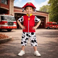 Fantasia Infantil menino Marshall Patrulha Canina